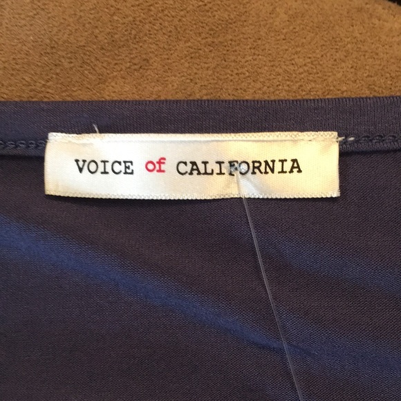 Vocal Denim Blue Laser Cut Poncho very unique - Picture 7 of 11